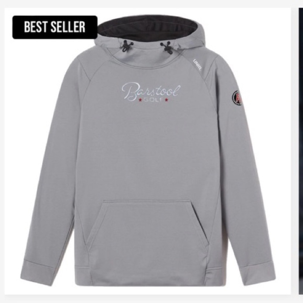 Barstool Golf Gray Lightweight Jacket